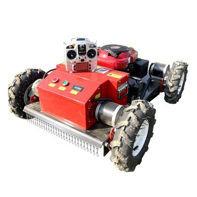 Qualität  Customized Anti-Skid Color 7.5HP 9HP Electric-start Lawn Mower Mini Remote Control RC Robot Lawnmower usine
