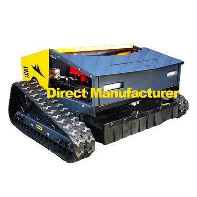 Slope Cutter Lawn Mower Remote Control Rubber Track All Terrain Slope Lawn Mowers RC Radio Controlled Cutting Machine