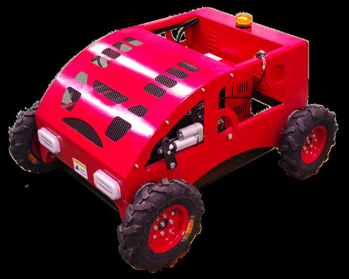 4-Stroke Mini Crawler Remote Control Lawn Mower Grass Blade Robot Mower